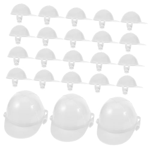 Kisangel 50 Stück Mini Bauhelme aus Kunststoff Kleine Puppenhelme als Party Deko DIY Zubehör und Haustier Schutzhelme Weiß Fein Gearbeitet Vielseitig für Basteln Miniatur und Haustier Kisangel 50 Stück Mini Bauhelme aus Kunststoff Kleine Puppenhelme als Party Deko DIY Zubehör und Haustier Schutzhelme Weiß Fein Gearbeitet Vielseitig für Basteln Miniatur und Haustier von Kisangel