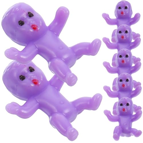 Kisangel 50 Stück Mini Figuren aus Kunststoff Realistische Kleine Miniatur Puppen für Babyparty Geschenke Tischdekoration und Partyspiele für Shower und Miniaturhäuser Kisangel 50 Stück Mini Figuren aus Kunststoff Realistische Kleine Miniatur Puppen für Babyparty Geschenke Tischdekoration und Partyspiele für Shower und Miniaturhäuser von Kisangel