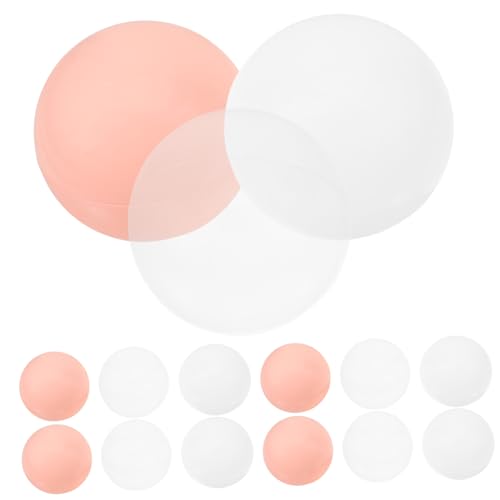 Kisangel 50 Stück Teiliges Kunststoff Bälle für Bunte Spielbälle Weiß Transparent und Warmrosa Langlebig und Leicht für Indoor und Outdoor Spielspaß Dekorative Poolspielzeug Bälle Kisangel 50 Stück Teiliges Kunststoff Bälle für Bunte Spielbälle Weiß Transparent und Warmrosa Langlebig und Leicht für Indoor und Outdoor Spielspaß Dekorative Poolspielzeug Bälle von Kisangel