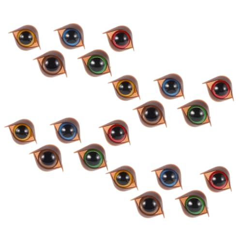Kisangel 50 Stück Teiliges Sicherheitsaugen für Häkeltiere Braun mit Doppelaugenlid und Unterlegscheibe Bunte Kunststoff Augen für DIY Puppen Kuscheltiere Bastelbedarf Kisangel 50 Stück Teiliges Sicherheitsaugen für Häkeltiere Braun mit Doppelaugenlid und Unterlegscheibe Bunte Kunststoff Augen für DIY Puppen Kuscheltiere Bastelbedarf von Kisangel