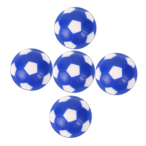 Kisangel 36 Mm Fußball Für Tischfußbälle 5er-Pack PVC Für Jungen Mädchen Und Erwachsene Zubehör Für Tischspiele von Kisangel