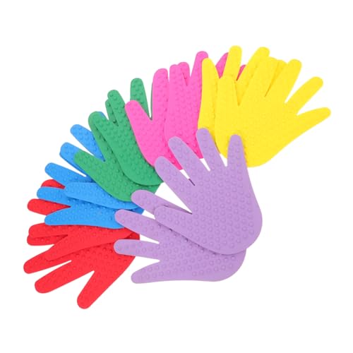 Kisangel 6 Paare Hand Fußabdruck Bodenmarkierungen aus Kunststoff rutschfest Wetterfest für Sensorische Spielzeuge Koordinationstraining und Gruppenspiele im Kindergarten und Outdoor-Sport Kisangel 6 Paare Hand Fußabdruck Bodenmarkierungen aus Kunststoff rutschfest Wetterfest für Sensorische Spielzeuge Koordinationstraining und Gruppenspiele im Kindergarten und Outdoor-Sport von Kisangel