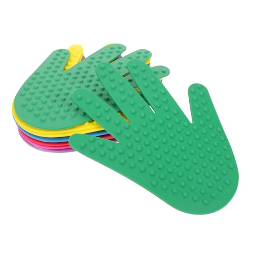 Kisangel 6 Paare Handabdruck Bodenmarkierungen Kunststoff Spielmatte für Sensorische Lernspiele Koordination und Räumliches Bewusstsein für Indoor Outdoor Aktivitäten Kisangel 6 Paare Handabdruck Bodenmarkierungen Kunststoff Spielmatte für Sensorische Lernspiele Koordination und Räumliches Bewusstsein für Indoor Outdoor Aktivitäten von Kisangel