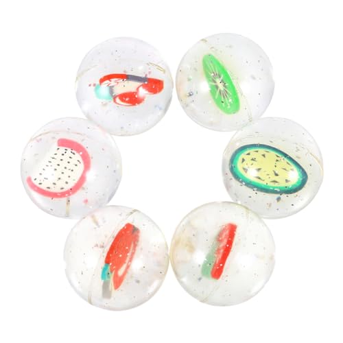 Kisangel Fruchtiger Hüpfball 6 Stück für Kinder Gummi Springbälle Lernspielzeug für Hand und Fußkoordination für Freizeitaktivitäten und Partys Kisangel Fruchtiger Hüpfball 6 Stück für Kinder Gummi Springbälle Lernspielzeug für Hand und Fußkoordination für Freizeitaktivitäten und Partys von Kisangel
