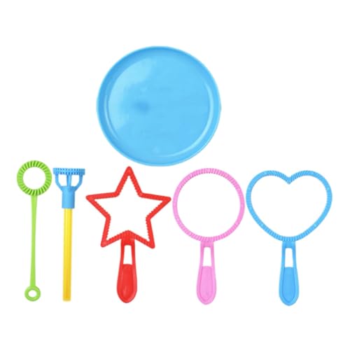 Kisangel 6 Stück Teiliges Bunte Seifenblasenstab Set für Erwachsene Flexibel Bruchsicher Verschiedene für Große und Kleine Blasen Geeignet für Garten Geburtstag Strand und Zufällige Farbe Kisangel 6 Stück Teiliges Bunte Seifenblasenstab Set für Erwachsene Flexibel Bruchsicher Verschiedene für Große und Kleine Blasen Geeignet für Garten Geburtstag Strand und Zufällige Farbe von Kisangel