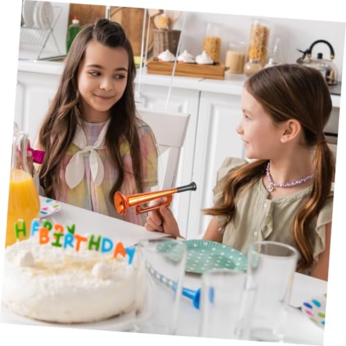 Kisangel 6 Stück Teiliges Buntes Kunststoff Tröten Trompeten für Sportveranstaltungen Jubelhorn Party Lärm für Spaß und Musikspaß Kisangel 6 Stück Teiliges Buntes Kunststoff Tröten Trompeten für Sportveranstaltungen Jubelhorn Party Lärm für Spaß und Musikspaß von Kisangel