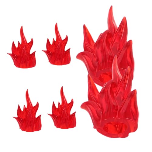 Kisangel 6 Stück Teiliges Halloween Feuer Modelle Kreative Miniatur Flammeneffekte für Kompatibel mit Bausteinen Pädagogisches Fantasie und Kognitive Entwicklung Kisangel 6 Stück Teiliges Halloween Feuer Modelle Kreative Miniatur Flammeneffekte für Kompatibel mit Bausteinen Pädagogisches Fantasie und Kognitive Entwicklung von Kisangel