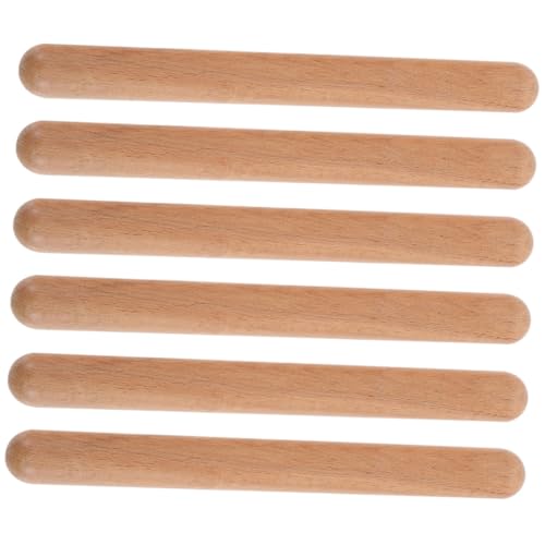 Kisangel 6 Stück Teiliges Holz Rhythmusstäbe für Glatte Oberfläche Langlebig und Sicher für Musikunterricht und Gruppenaktivitäten im Klassenzimmer Pädagogisches Schlaginstrument Zubehör Kisangel 6 Stück Teiliges Holz Rhythmusstäbe für Glatte Oberfläche Langlebig und Sicher für Musikunterricht und Gruppenaktivitäten im Klassenzimmer Pädagogisches Schlaginstrument Zubehör von Kisangel
