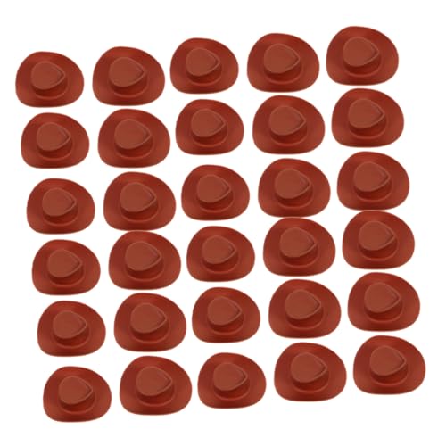 Kisangel 60 Stück Mini Cowgirl Hüte aus Filz Filzhut Mini Partyhüte Kleine Western Cowboy Caps für Puppen Basteln Dekoration und DIY Projekte Charmantes Western Design Wiederverwendbar Kisangel 60 Stück Mini Cowgirl Hüte aus Filz Filzhut Mini Partyhüte Kleine Western Cowboy Caps für Puppen Basteln Dekoration und DIY Projekte Charmantes Western Design Wiederverwendbar von Kisangel