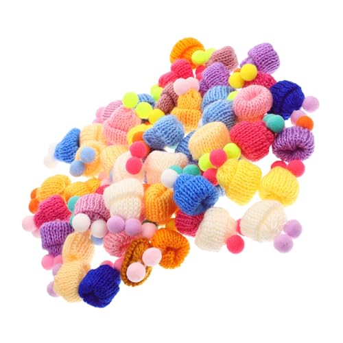 Kisangel 60 Stück Teiliges Mini Strickmützen für DIY Bastelprojekte Kleine Puppenhüte aus Garn Vielseitige Schmuck Flaschendeko Bunte Wollmützen für Handwerk und Kreative Zufällige Farbe Kisangel 60 Stück Teiliges Mini Strickmützen für DIY Bastelprojekte Kleine Puppenhüte aus Garn Vielseitige Schmuck Flaschendeko Bunte Wollmützen für Handwerk und Kreative Zufällige Farbe von Kisangel
