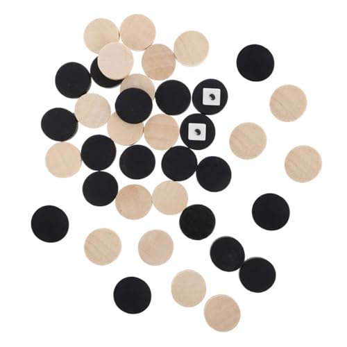 Kisangel 60 Stück Teiliges Spielsteine Holz Ersatzteile Ø Tragbare Brettspiel Zubehör für Familie Camping und Reisen Klassisches Strategiespiel für Jung und Alt Kisangel 60 Stück Teiliges Spielsteine Holz Ersatzteile Ø Tragbare Brettspiel Zubehör für Familie Camping und Reisen Klassisches Strategiespiel für Jung und Alt von Kisangel