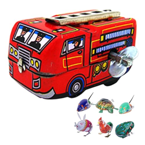 Kisangel 7 Stück Teiliges Retro Blechspielzeug aus Eisen Nostalgische Aufziehfiguren für Robuste Cartoon Wind up Spielzeuge Kindgerechtes Lernspielzeug und Dekoratives Vintage Ornament Kisangel 7 Stück Teiliges Retro Blechspielzeug aus Eisen Nostalgische Aufziehfiguren für Robuste Cartoon Wind up Spielzeuge Kindgerechtes Lernspielzeug und Dekoratives Vintage Ornament von Kisangel