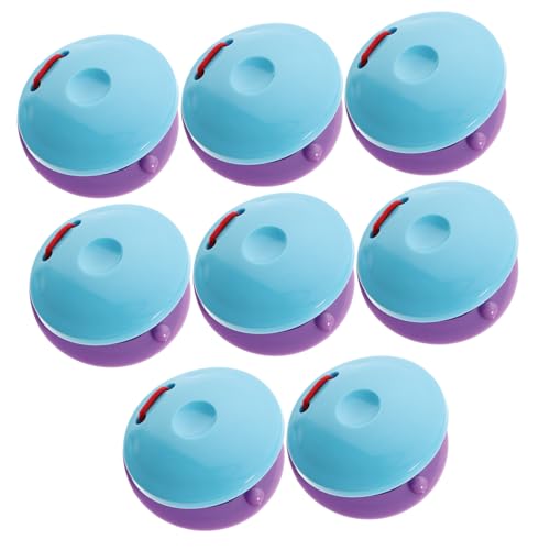 Kisangel 8 Stck Teiliges Kastagnetten aus Kunststoff Bunte Finger Kastagnetten für Kleinkinder Musikalisches Lernspielzeug Sensorischen Entwicklung und Früherziehung Sichere Glatte Kisangel 8 Stck Teiliges Kastagnetten aus Kunststoff Bunte Finger Kastagnetten für Kleinkinder Musikalisches Lernspielzeug Sensorischen Entwicklung und Früherziehung Sichere Glatte von Kisangel