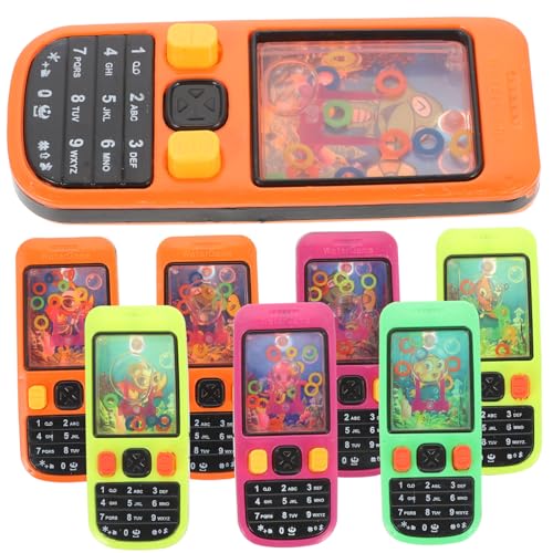 Kisangel 8 Stück Teiliges Handheld Toss Spiel Wasserspielzeug mit Buntem Kreativem Handy Design Interaktives Ringwurfspiel für Konzentration und Koordination Langlebiges Kisangel 8 Stück Teiliges Handheld Toss Spiel Wasserspielzeug mit Buntem Kreativem Handy Design Interaktives Ringwurfspiel für Konzentration und Koordination Langlebiges von Kisangel