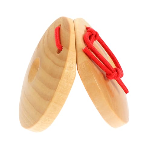 Kisangel 8 Stück Teiliges Holz Kastagnetten für Pädagogisches Percussion Instrument Musikalisches Lernspielzeug für Frühe Musikförderung Natürlicher Klang Motorikfördernd Geeignet für Kisangel 8 Stück Teiliges Holz Kastagnetten für Pädagogisches Percussion Instrument Musikalisches Lernspielzeug für Frühe Musikförderung Natürlicher Klang Motorikfördernd Geeignet für von Kisangel