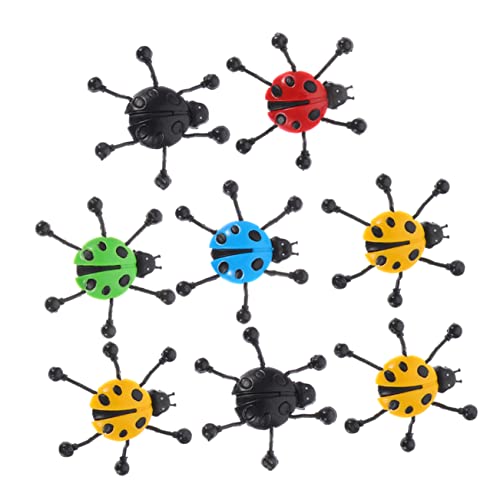 Kisangel 8 Stück Teiliges Klebrige Marienkäfer aus Strapazierfähigem TPR Lustige Wandkrabbler für Party Sensorikspielzeug zur Stressreduktion und Beschäftigung Kisangel 8 Stück Teiliges Klebrige Marienkäfer aus Strapazierfähigem TPR Lustige Wandkrabbler für Party Sensorikspielzeug zur Stressreduktion und Beschäftigung von Kisangel