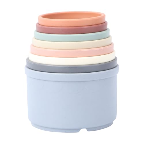 Kisangel 8 Stück Teiliges Stapelbecher Buntes Badespielzeug für Ab Monaten Lernspielzeug Koordination und Fantasie mit Geometrischen Formen für Jungen und Mädchen Kisangel 8 Stück Teiliges Stapelbecher Buntes Badespielzeug für Ab Monaten Lernspielzeug Koordination und Fantasie mit Geometrischen Formen für Jungen und Mädchen von Kisangel