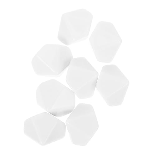 Kisangel 8 Stück Teiliges Weiße Acrylwürfel Glatt Stoßfestes DIY Blanko Würfelspiel Zubehör für Brettspiele Unterricht Zählen Party und Familienaktivitäten Kisangel 8 Stück Teiliges Weiße Acrylwürfel Glatt Stoßfestes DIY Blanko Würfelspiel Zubehör für Brettspiele Unterricht Zählen Party und Familienaktivitäten von Kisangel