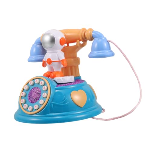Kisangel Astronauten telefonspielzeug Retro Lernspielzeug mit Musik Lichtfunktion für Kindergarten und Zuhause Pädagogisch Vielseitig Vintage Requisit Kleines Pilztelefon Kisangel Astronauten telefonspielzeug Retro Lernspielzeug mit Musik Lichtfunktion für Kindergarten und Zuhause Pädagogisch Vielseitig Vintage Requisit Kleines Pilztelefon von Kisangel