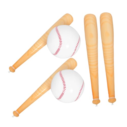 Kisangel Aufblasbares Baseball-schläger-Set für Leichtes Kreatives Outdoor Aufblasbaren Schlägern und Bällen für Baseball-Mottoparty und Sichere Kinderunterhaltung Kisangel Aufblasbares Baseball-schläger-Set für Leichtes Kreatives Outdoor Aufblasbaren Schlägern und Bällen für Baseball-Mottoparty und Sichere Kinderunterhaltung von Kisangel