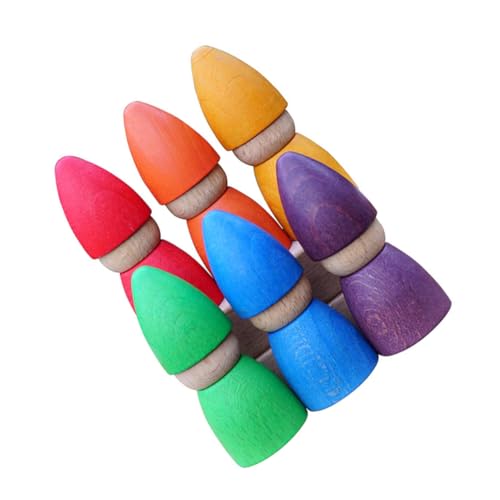 Kisangel Buntes Holzpuppe aus Stabilem Buchenholz Farbenfrohe Bauklötze zur Farb und Formerkennung Pädagogisches Kreativspielzeug für Ab Jahren Kisangel Buntes Holzpuppe aus Stabilem Buchenholz Farbenfrohe Bauklötze zur Farb und Formerkennung Pädagogisches Kreativspielzeug für Ab Jahren von Kisangel