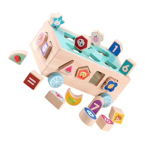 Kisangel Bus Form Bauklötze aus Holz Lernspielzeug für Kleinkinder Farb und Formklassifizierung Sensorisches Motorikspielzeug für Jahre Fördert Konzentration und Eltern Junge Mädchen Kisangel Bus Form Bauklötze aus Holz Lernspielzeug für Kleinkinder Farb und Formklassifizierung Sensorisches Motorikspielzeug für Jahre Fördert Konzentration und Eltern Junge Mädchen von Kisangel