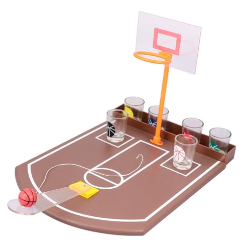 Kisangel Basketball-trinkspiel Aus Acryl Für Bar-unterhaltungszubehör Desktop-Basketball-trinkspielzeug Zum Gemeinsamen Spielen Kisangel Basketball-trinkspiel Aus Acryl Für Bar-unterhaltungszubehör Desktop-Basketball-trinkspielzeug Zum Gemeinsamen Spielen von Kisangel