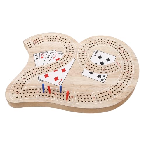 Kisangel Cribbage Spielset mit Innovativem Form Zählbrett Doppelte Spieler Matches Reisetauglich Präzise Punktezählung Langlebiges Design für Gesellige Zwei Spieler Spiele Kisangel Cribbage Spielset mit Innovativem Form Zählbrett Doppelte Spieler Matches Reisetauglich Präzise Punktezählung Langlebiges Design für Gesellige Zwei Spieler Spiele von Kisangel