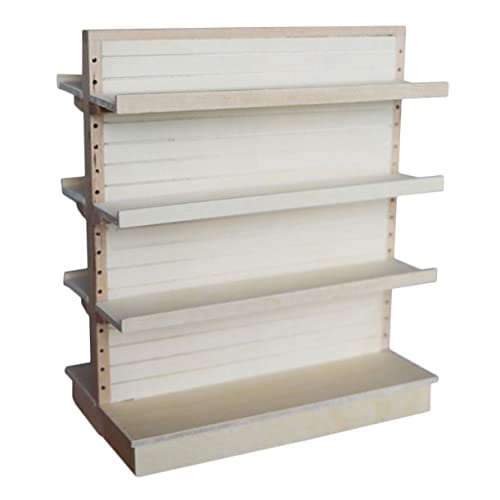 Kisangel DIY Miniatur Holzregal Kaufladen Modell Robustes Puppenhaus Möbel Detailreiches Zubehör für Basteln und Sammeln für Miniaturfans und Puppenstuben Dekoration Kisangel DIY Miniatur Holzregal Kaufladen Modell Robustes Puppenhaus Möbel Detailreiches Zubehör für Basteln und Sammeln für Miniaturfans und Puppenstuben Dekoration von Kisangel