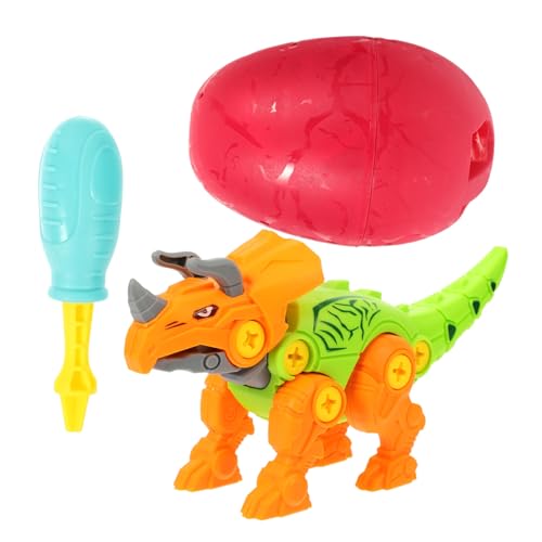 Kisangel Dinosaurier Schraubbausatz aus Kunststoff Interaktives Montage Schrauben Fördert Feinmotorik und Kognitive Fähigkeiten für Sicher und Robust Buntes Dino Ei mit Zufällige Farbe Kisangel Dinosaurier Schraubbausatz aus Kunststoff Interaktives Montage Schrauben Fördert Feinmotorik und Kognitive Fähigkeiten für Sicher und Robust Buntes Dino Ei mit Zufällige Farbe von Kisangel