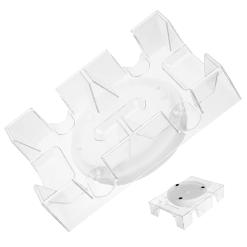 Kisangel Drehbarer Poker Kartenhalter mit Decks Kunststoff Kartenablage Tray Drehbar Praktische Aufbewahrungsbox für Spielkarten Stabiles Design Leicht zu Reinigen für Spieltisch Kisangel Drehbarer Poker Kartenhalter mit Decks Kunststoff Kartenablage Tray Drehbar Praktische Aufbewahrungsbox für Spielkarten Stabiles Design Leicht zu Reinigen für Spieltisch von Kisangel