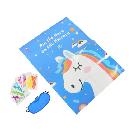 Kisangel Einhorn Partyspiel Kreatives Langlebiges Geburtstagsspielzeug für Sicherer Flexibler Sticker Spaß für Unvergessliche Kindergeburtstagsfeiern Kisangel Einhorn Partyspiel Kreatives Langlebiges Geburtstagsspielzeug für Sicherer Flexibler Sticker Spaß für Unvergessliche Kindergeburtstagsfeiern von Kisangel