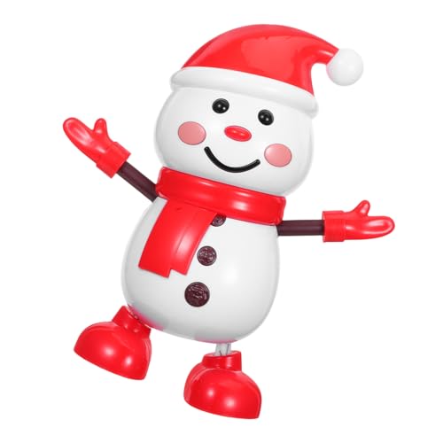 Kisangel Elektrischer Tanzender Weihnachts Schneemann aus Robustem Kunststoff Musikalische Weihnachtsdekoration für Festliche Partys und Büro Batteriebetrieben ohne Batterien Winterliches Kisangel Elektrischer Tanzender Weihnachts Schneemann aus Robustem Kunststoff Musikalische Weihnachtsdekoration für Festliche Partys und Büro Batteriebetrieben ohne Batterien Winterliches von Kisangel