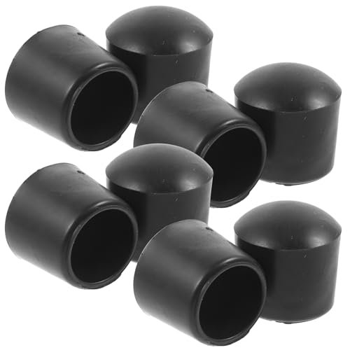 Kisangel Foosball -Endkappen 8Pcs 16Mm Schwarze Foosball -Tisch -Endkappen Plastik Foosball Tischstange Abdeckungen Foosball -Stangen Sicherheitsstopfen von Kisangel