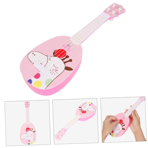 Kisangel Gitarre Saiten Kunststoff Musikinstrument Frühes Lernspielzeug für Jungen Mädchen Indoor Outdoor Spiel mit Niedlichem Hirsch Design Fördert Fantasie und Hörvermögen Kisangel Gitarre Saiten Kunststoff Musikinstrument Frühes Lernspielzeug für Jungen Mädchen Indoor Outdoor Spiel mit Niedlichem Hirsch Design Fördert Fantasie und Hörvermögen von Kisangel