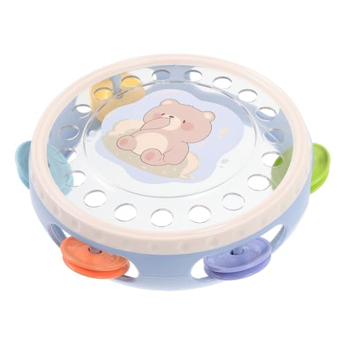 Kisangel Hand Tamburin Leichtes Percussion Instrument aus Robustem Ergonomisch Geformt Fördert Musikalische Früherziehung und Handmuskelentwicklung für Junge Mädchen und Kleinkinder Kisangel Hand Tamburin Leichtes Percussion Instrument aus Robustem Ergonomisch Geformt Fördert Musikalische Früherziehung und Handmuskelentwicklung für Junge Mädchen und Kleinkinder von Kisangel