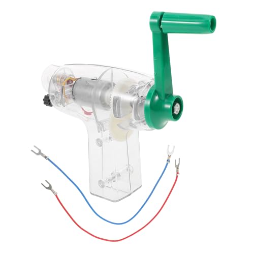 Kisangel Handgenerator DIY Wissenschaftsspielzeug für Physik Experiment Bausatz Tragbarer Manueller Stromgenerator Lernspielzeug für Grundschüler Technik Bastelset zum Forschen und Kisangel Handgenerator DIY Wissenschaftsspielzeug für Physik Experiment Bausatz Tragbarer Manueller Stromgenerator Lernspielzeug für Grundschüler Technik Bastelset zum Forschen und von Kisangel