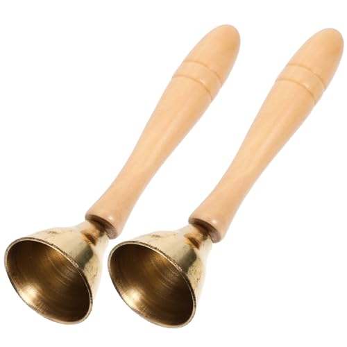 Kisangel Handglocken Schlaginstrumente aus Reinem Kupfer mit Griff Glatte Oberfläche Sicher für Junge Mädchen Pädagogisches Musikinstrument für Musikunterricht und Kinderzimmer Kisangel Handglocken Schlaginstrumente aus Reinem Kupfer mit Griff Glatte Oberfläche Sicher für Junge Mädchen Pädagogisches Musikinstrument für Musikunterricht und Kinderzimmer von Kisangel