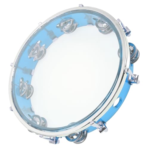 Kisangel Handtrommel Handheld Tamburin Metallglöckchen Ergonomisch Leicht Tragbar Robust Für Geburtstage Festivals Party Musikinstrument Jungen Mädchen Kisangel Handtrommel Handheld Tamburin Metallglöckchen Ergonomisch Leicht Tragbar Robust Für Geburtstage Festivals Party Musikinstrument Jungen Mädchen von Kisangel