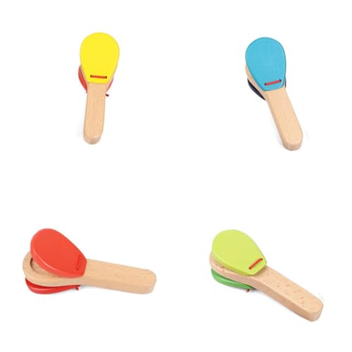 Kisangel Holz Klappinstrument Musikspielzeug mit Langem Griff Leichter Handlicher Kastagnettenklapper für Kleinkinder Pädagogisches Rhythmusspielzeug Blau Fördert Musikalisches Talent und Kisangel Holz Klappinstrument Musikspielzeug mit Langem Griff Leichter Handlicher Kastagnettenklapper für Kleinkinder Pädagogisches Rhythmusspielzeug Blau Fördert Musikalisches Talent und von Kisangel