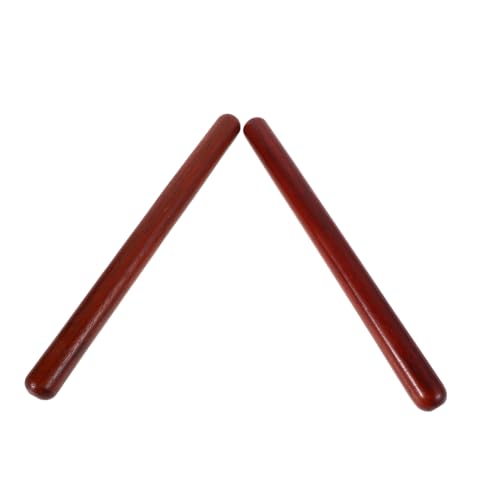 Kisangel Holz Percussion Sticks für Ergonomisch Geformt Orff Lehrinstrument Hartholz Claves Rhythmus Sticks Musik Lernspielzeug Pädagogisch Geeignet Kisangel Holz Percussion Sticks für Ergonomisch Geformt Orff Lehrinstrument Hartholz Claves Rhythmus Sticks Musik Lernspielzeug Pädagogisch Geeignet von Kisangel