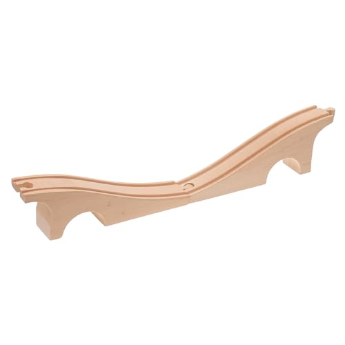 Kisangel Holz Zug Schienen Erweiterungsset mit Dreiloch brücke Modularer Holz Eisenbahn Zubehör Pädagogisches Bauspielzeug Geschicklichkeit und Fantasie Ab Jahren Geeignet Kisangel Holz Zug Schienen Erweiterungsset mit Dreiloch brücke Modularer Holz Eisenbahn Zubehör Pädagogisches Bauspielzeug Geschicklichkeit und Fantasie Ab Jahren Geeignet von Kisangel