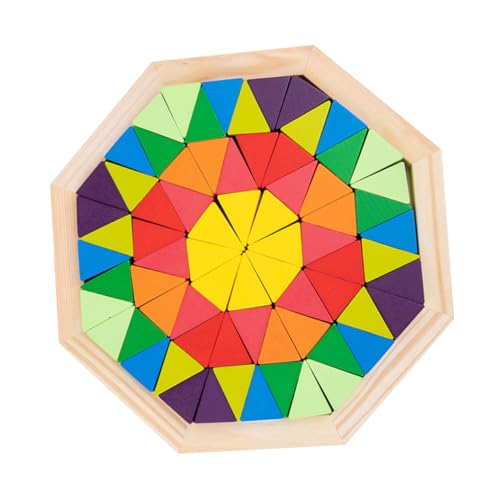 Kisangel Holzbausteine Pädagogisches Lernspielzeug für Vorschulkinder Bunte Jigsaw Puzzles aus Natürlichem Holz Fördert Hand Augen Koordination und Kreativität für Jungen und Mädchen Kisangel Holzbausteine Pädagogisches Lernspielzeug für Vorschulkinder Bunte Jigsaw Puzzles aus Natürlichem Holz Fördert Hand Augen Koordination und Kreativität für Jungen und Mädchen von Kisangel