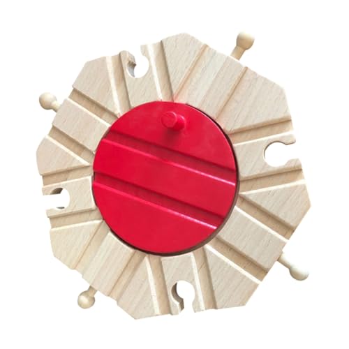 Kisangel Holzeisenbahn Schienen Set DIY Montageset aus Langlebigem Holz Einfach Zusammenbaubar als Zugspielzeug für Kompatibel mit Gängigen Holzeisenbahnen Geschenk für Jungen und Mädchen Kisangel Holzeisenbahn Schienen Set DIY Montageset aus Langlebigem Holz Einfach Zusammenbaubar als Zugspielzeug für Kompatibel mit Gängigen Holzeisenbahnen Geschenk für Jungen und Mädchen von Kisangel