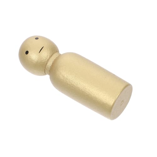 Kisangel Holzfigur Miniatur Holzpuppe Goldener Biegepuppen Deko Ornament für Puppenhaus und Szenenlayout Kisangel Holzfigur Miniatur Holzpuppe Goldener Biegepuppen Deko Ornament für Puppenhaus und Szenenlayout von Kisangel