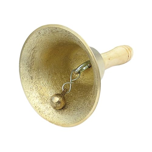 Kisangel Holzgriff Rassel Handglocke Weiches Klingeln Motorikfördernd für Neugeborene Ab Geburt Sensorische Kisangel Holzgriff Rassel Handglocke Weiches Klingeln Motorikfördernd für Neugeborene Ab Geburt Sensorische von Kisangel