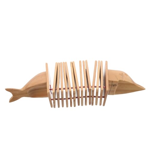 Kisangel Holzklapper Delfinform Handheld Kindermusikinstrument für Rhythmusübungen Junge Mädchen Musikspielzeug für Vorschule Familie und Frühe Musikalische Entwicklung Kisangel Holzklapper Delfinform Handheld Kindermusikinstrument für Rhythmusübungen Junge Mädchen Musikspielzeug für Vorschule Familie und Frühe Musikalische Entwicklung von Kisangel