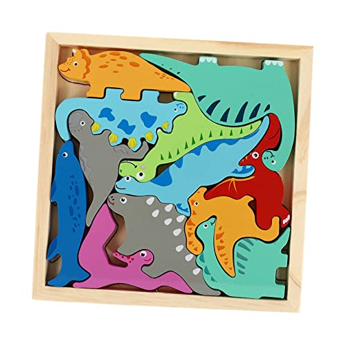 Kisangel Holz Dinosaurier-Puzzle Für Kleinkinder Interaktives Lernspielzeug Greiftraining Feinmotorik-übung Geeignet Als Geburtstagsgeschenk Kisangel Holz Dinosaurier-Puzzle Für Kleinkinder Interaktives Lernspielzeug Greiftraining Feinmotorik-übung Geeignet Als Geburtstagsgeschenk von Kisangel