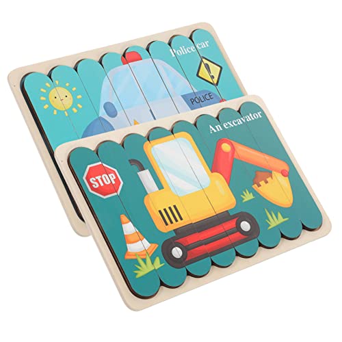 Kisangel Holzpuzzle Teilig Bunte Polizeiauto Bagger Lernspielzeug aus Holz Frühpädagogik Motorikspielzeug Farben und Formerkennung für Kleinkinder Jungen Mädchen Kisangel Holzpuzzle Teilig Bunte Polizeiauto Bagger Lernspielzeug aus Holz Frühpädagogik Motorikspielzeug Farben und Formerkennung für Kleinkinder Jungen Mädchen von Kisangel