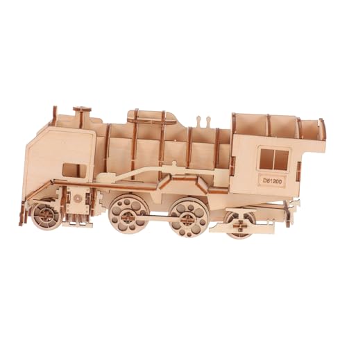 Kisangel Holzpuzzle Zug Modellbausatz für DIY Holzspielzeug Handgefertigtes Puzzle Kreative Lernspielzeug Geschicklichkeit und Koordination Kisangel Holzpuzzle Zug Modellbausatz für DIY Holzspielzeug Handgefertigtes Puzzle Kreative Lernspielzeug Geschicklichkeit und Koordination von Kisangel